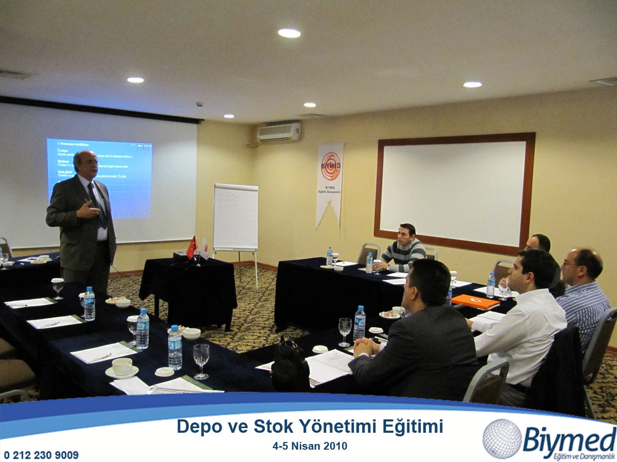 Depo ve Stok Yönetimi Eğitimi Fotoğrafları - Nisan 2010