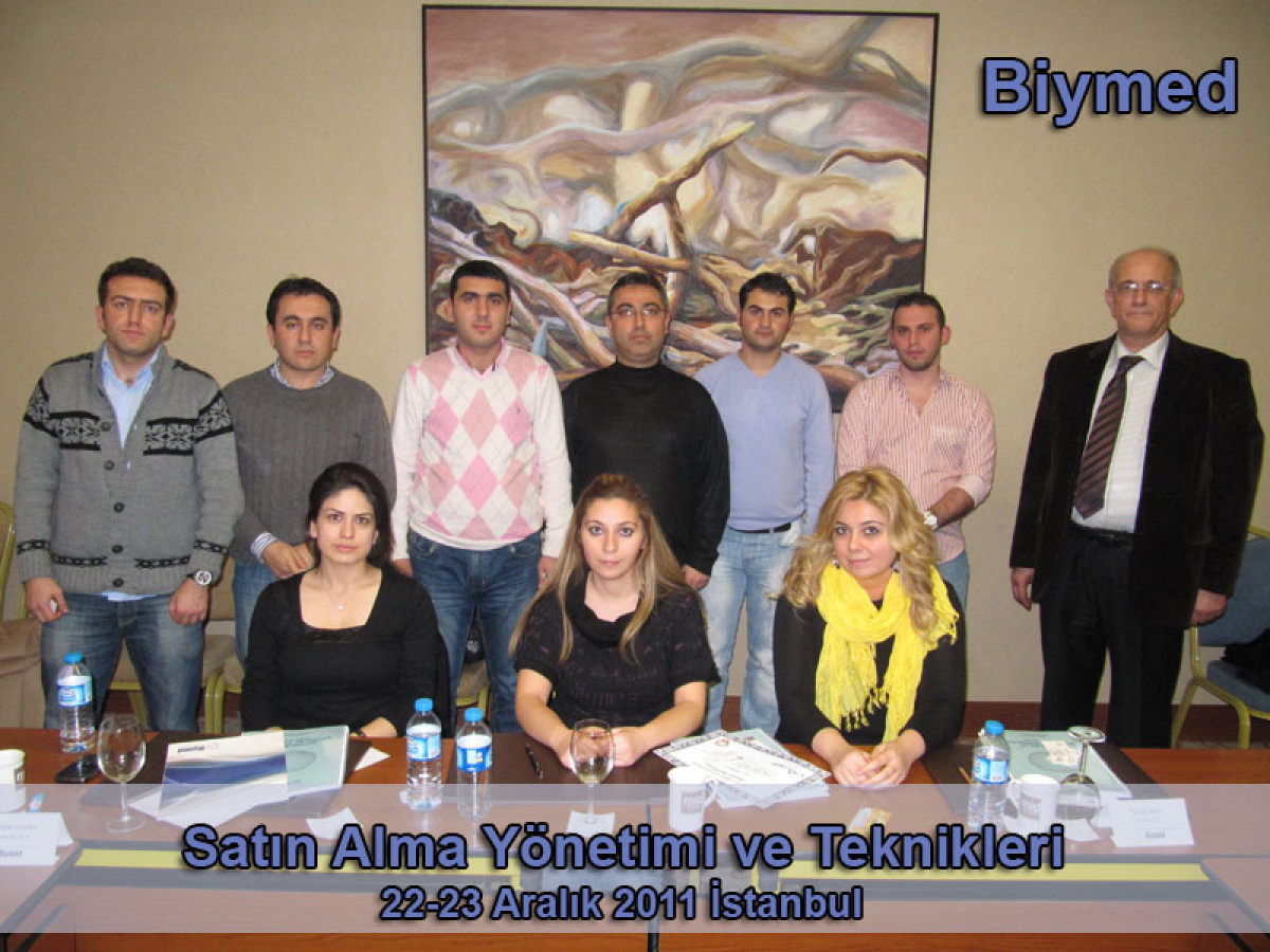 Satınalma Yönetimi Eğitim Fotoğrafları - Aralık 2011