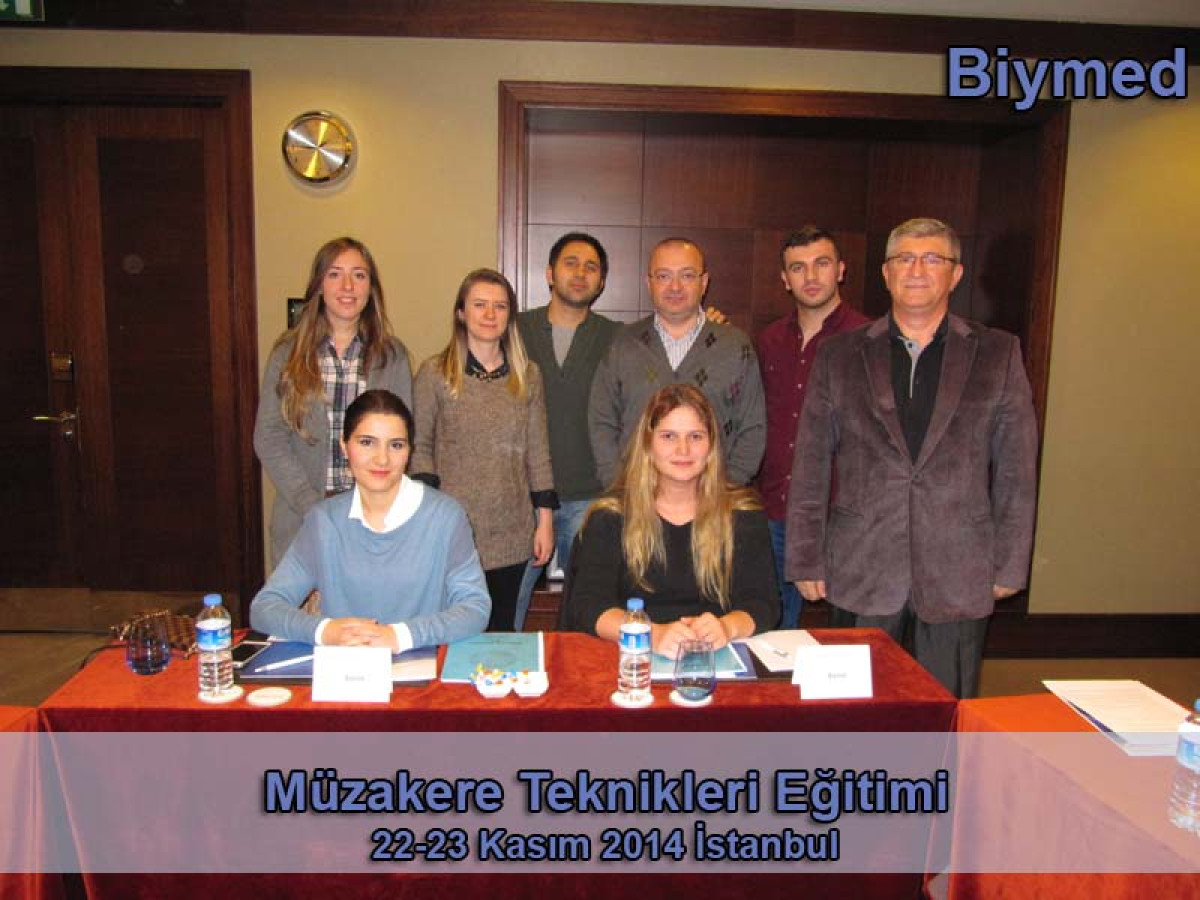 Etkili Pazarlık ve Müzakere Teknikleri Eğitimi Fotoğrafları - Kasım 2014