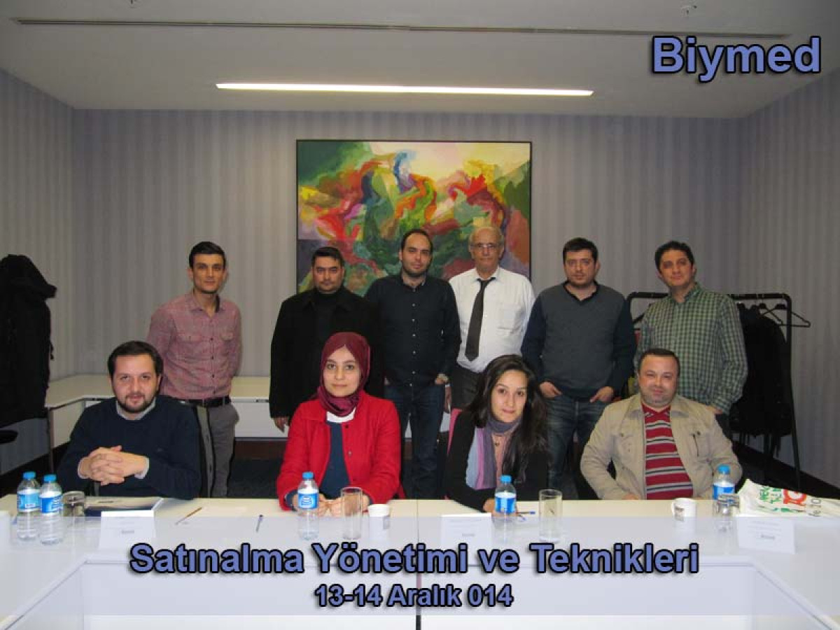 Satınalma Yönetimi Eğitim Fotoğrafları - Aralık 2014