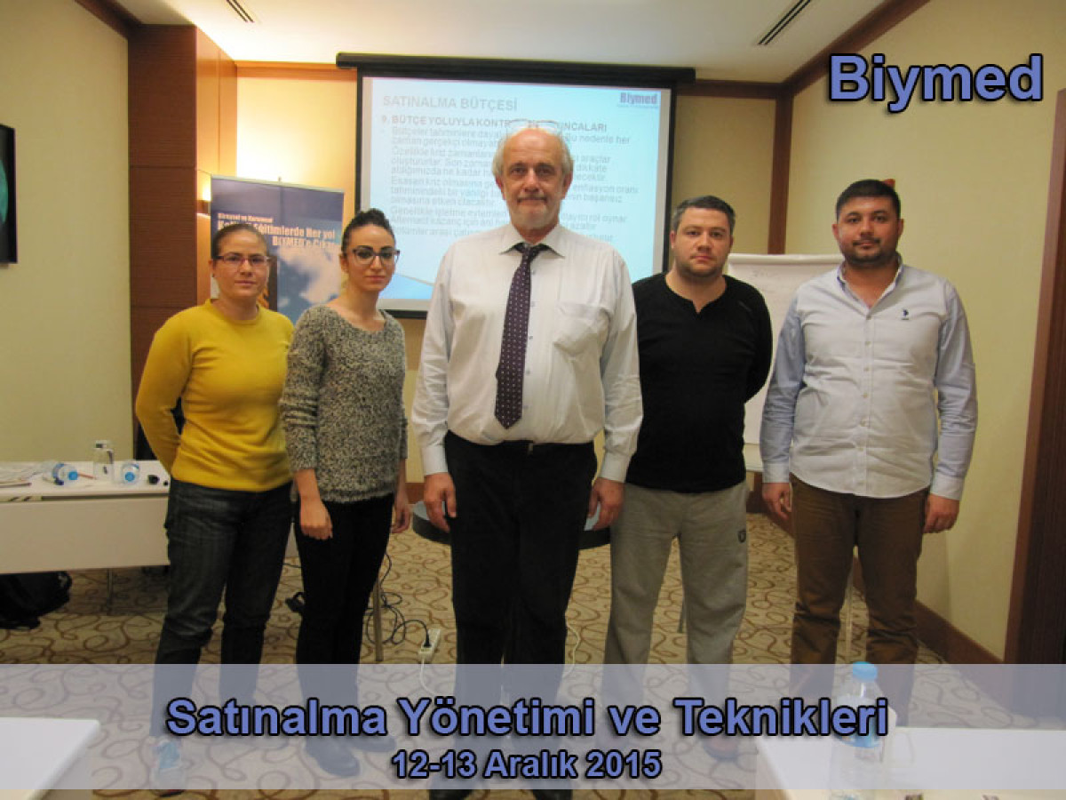 Satınalma Yönetimi Eğitim Fotoğrafları - Aralık 2015