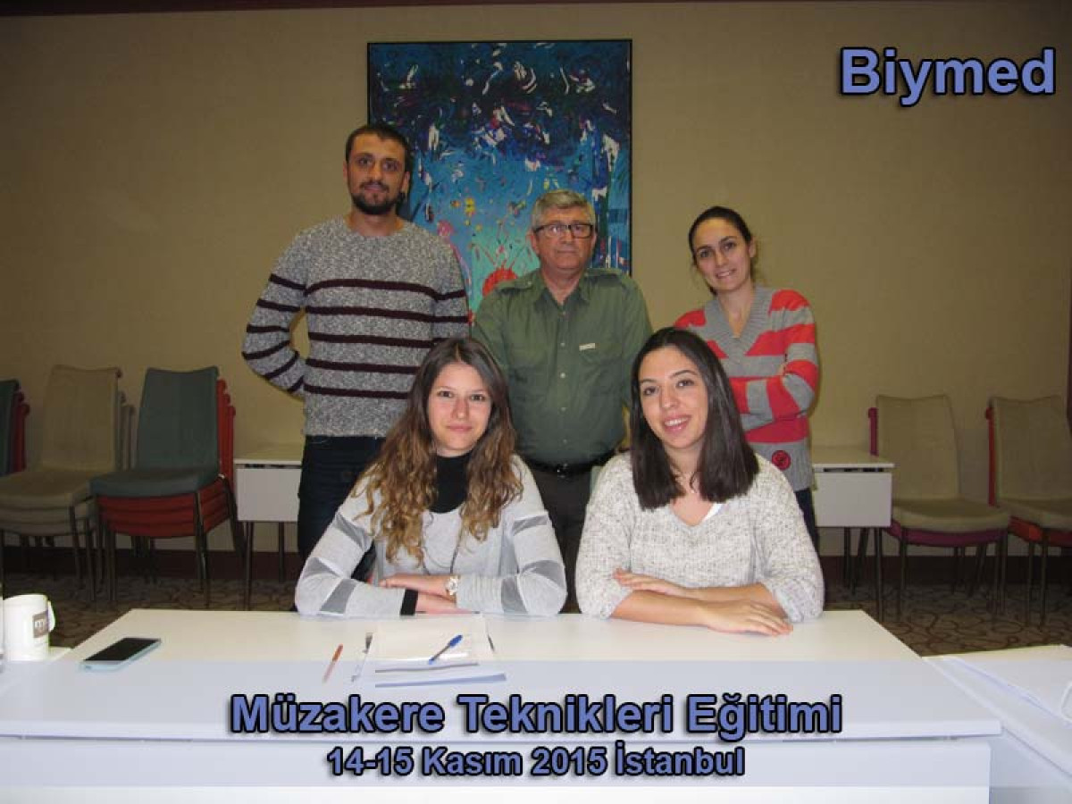 Etkili Pazarlık ve Müzakere Teknikleri Eğitimi Fotoğrafları - Kasım 2015