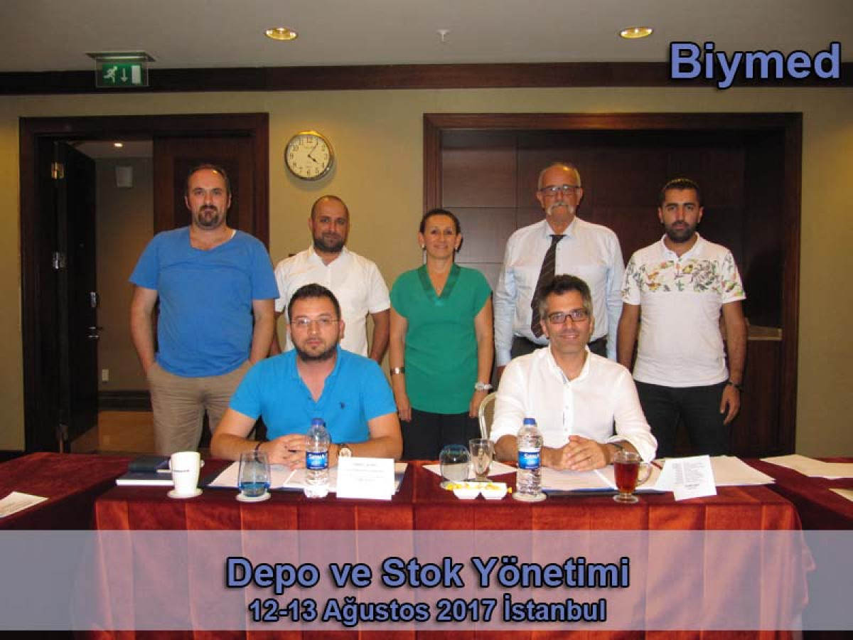 Depo ve Stok Yönetimi Eğitimi Fotoğrafları - Ağustos 2017