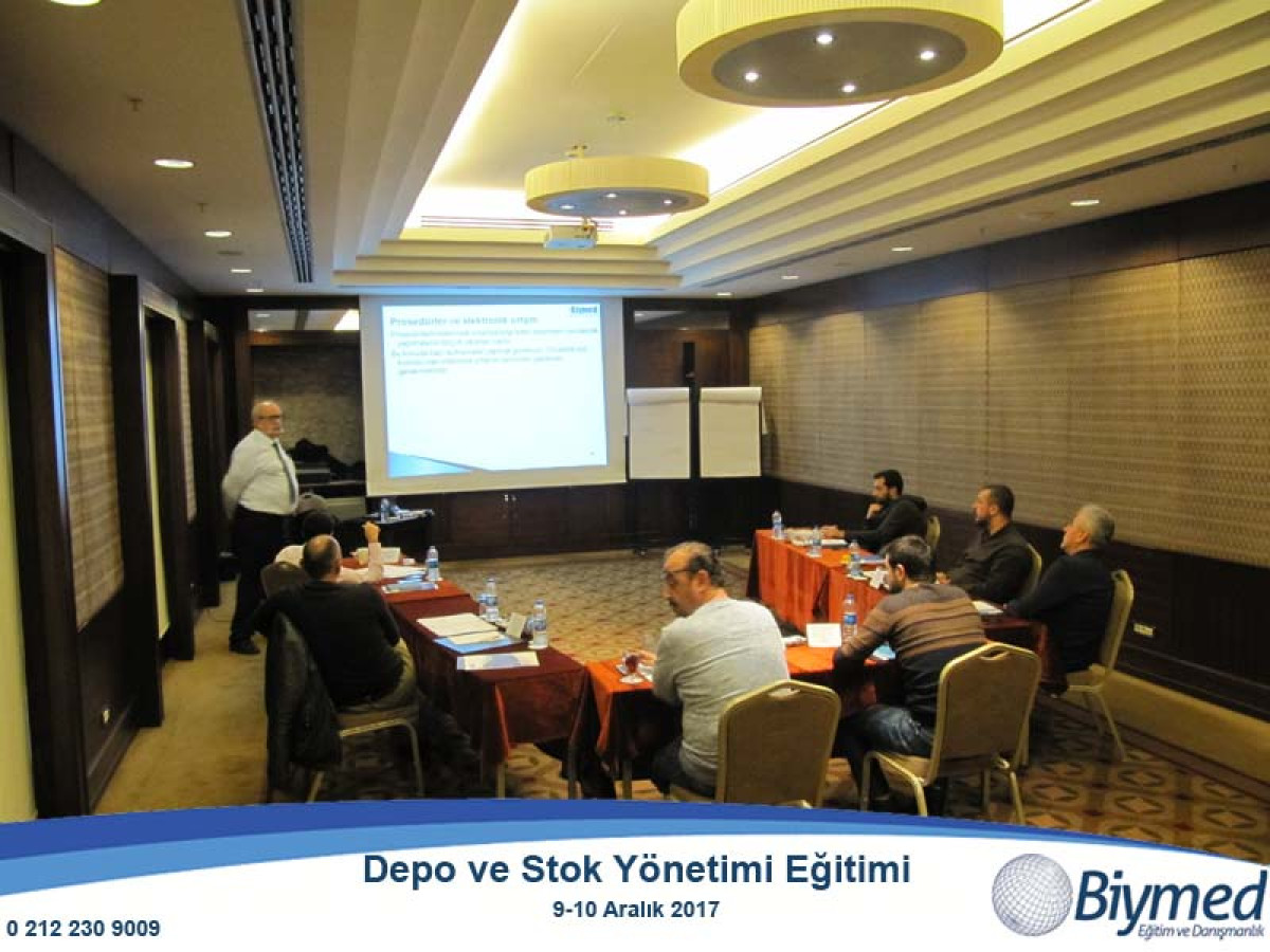 Depo ve Stok Yönetimi Eğitimi Fotoğrafları - Aralık 2017