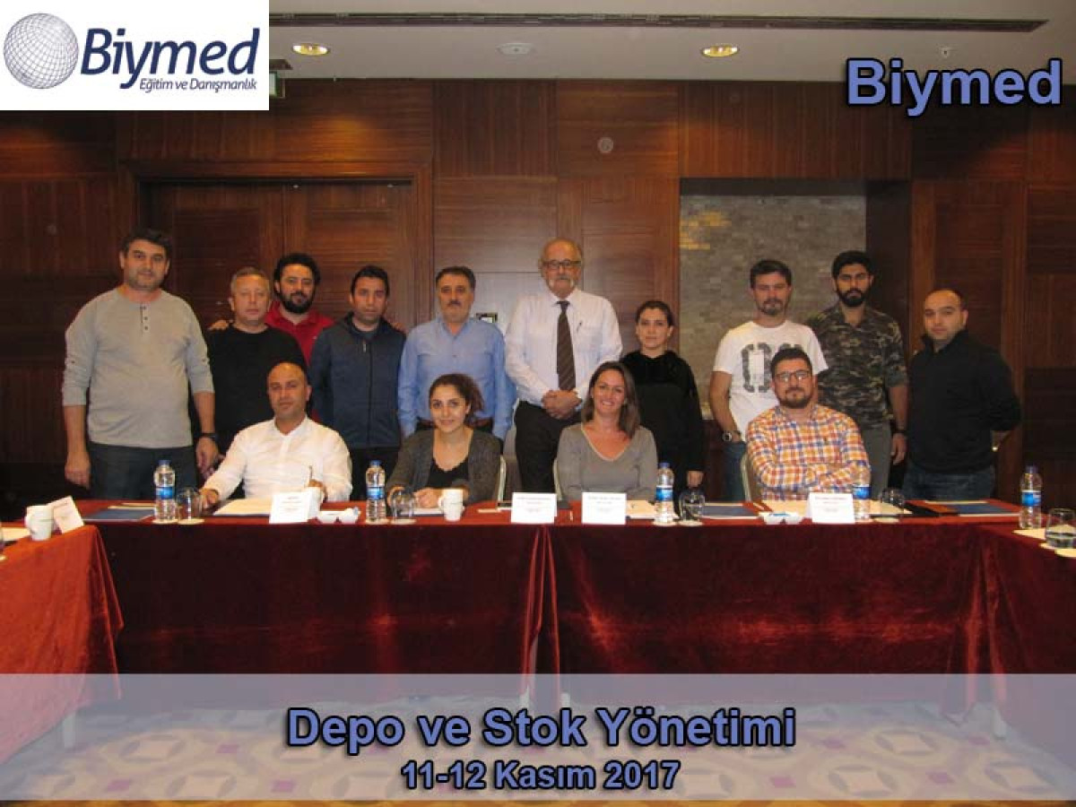 Depo ve Stok Yönetimi Eğitimi Fotoğrafları - Kasım 2017