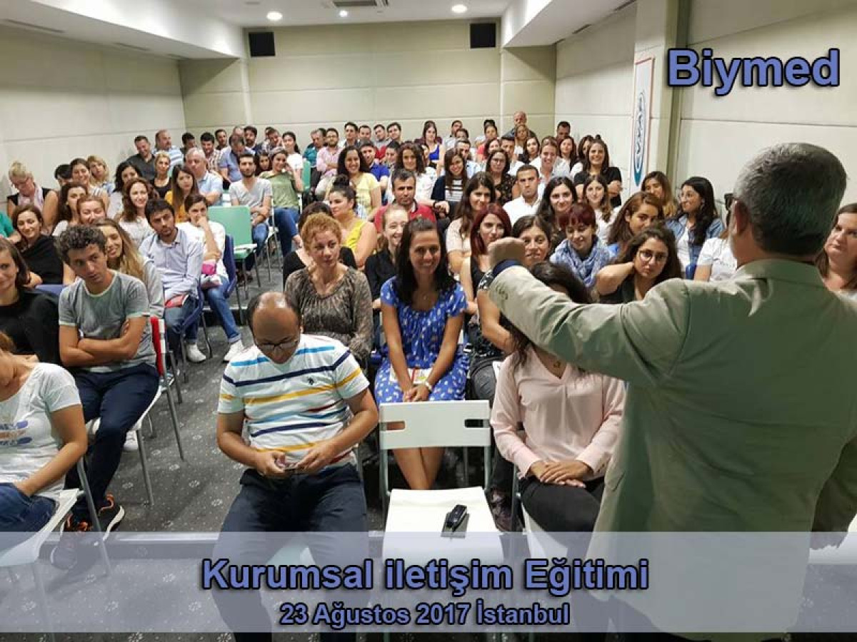 Kurumiçi İletişim Eğitimi Fotoğrafları - Ağustos 2017