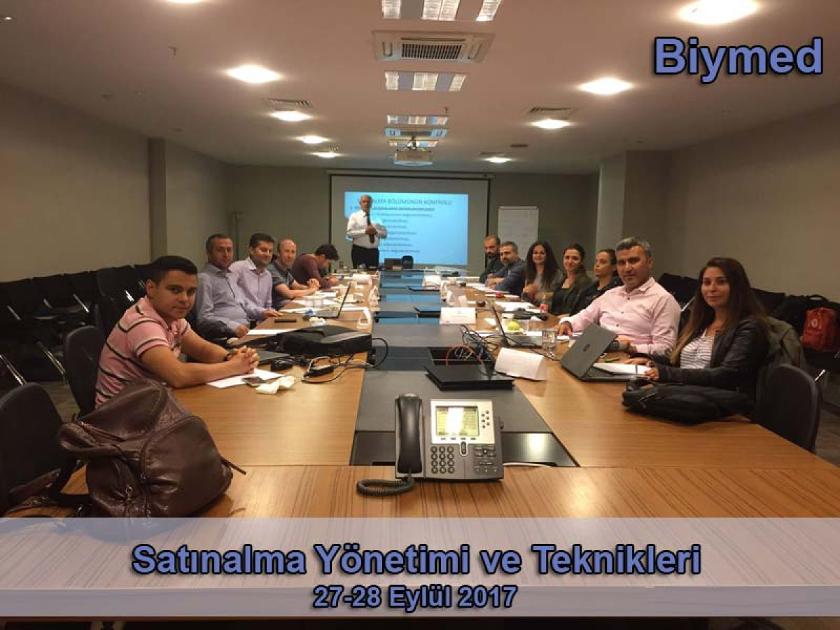 Satınalma Yönetimi Eğitim Fotoğrafları - Eylül 2017
