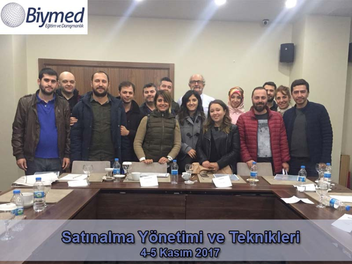 Satınalma Yönetimi Eğitim Fotoğrafları - Kasım 2017