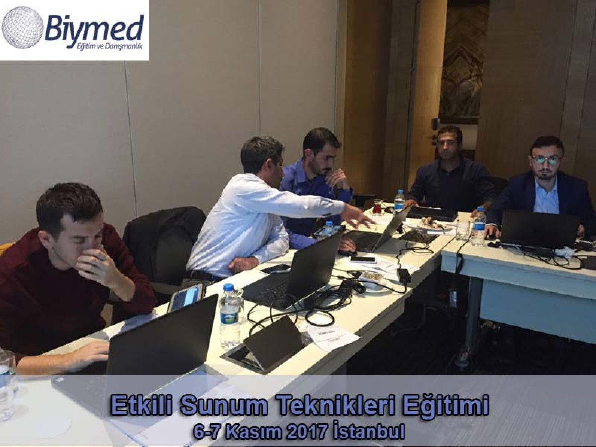 Etkili Sunum Teknikleri Eğitimi Fotoğrafları - Kasım 2017