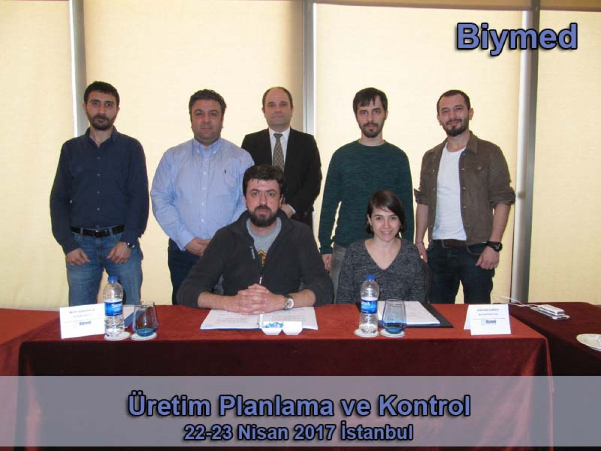 Üretim Planlama ve Stok Yönetimi Eğitim Fotoğrafları - Nisan 2017
