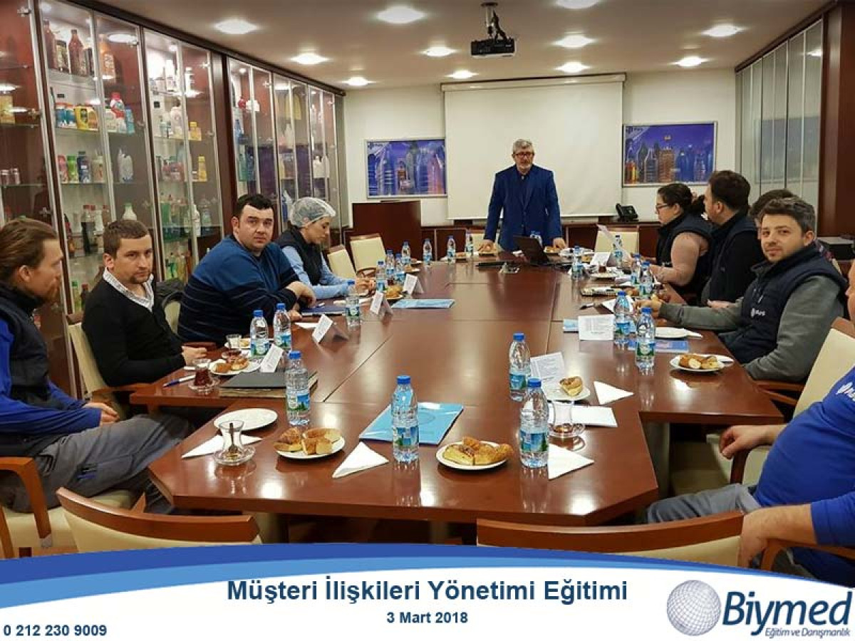 Müşteri İlişkileri Yönetimi Eğitimi Fotoğrafları - Mart 2018