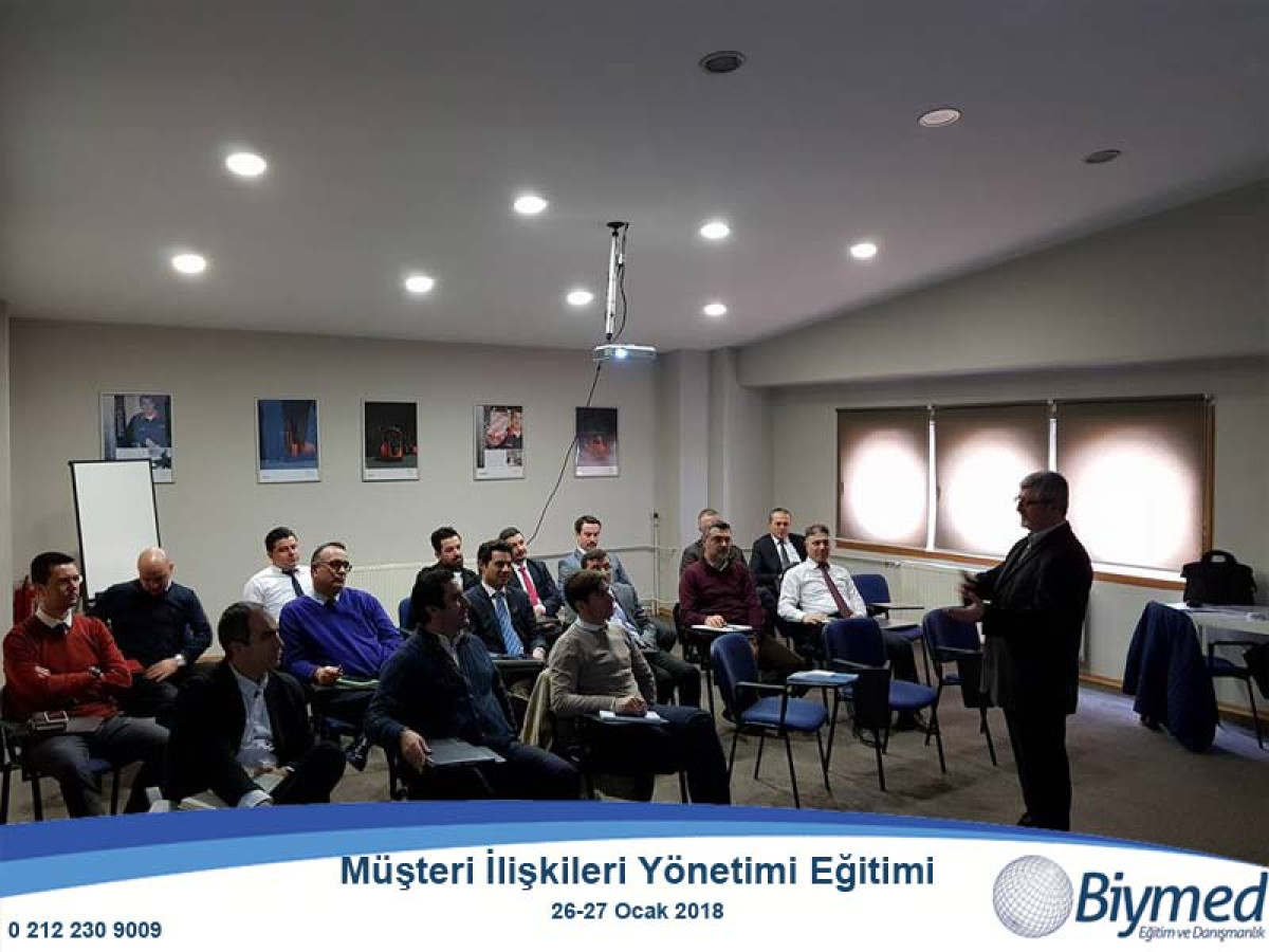 Müşteri İlişkileri Yönetimi Eğitim Fotoğrafları - Ocak 2018
