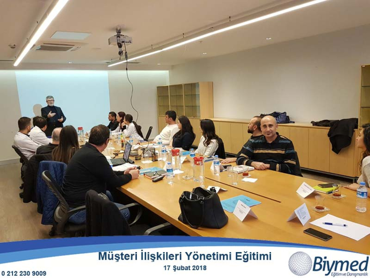 Müşteri İlişkileri Yönetimi Eğitimi Fotoğrafları - Şubat 2018