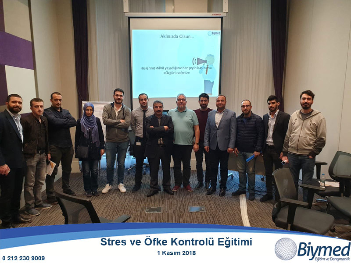 Stres ve Öfke Kontrolü Eğitimi Fotoğrafları - Kasım 2018