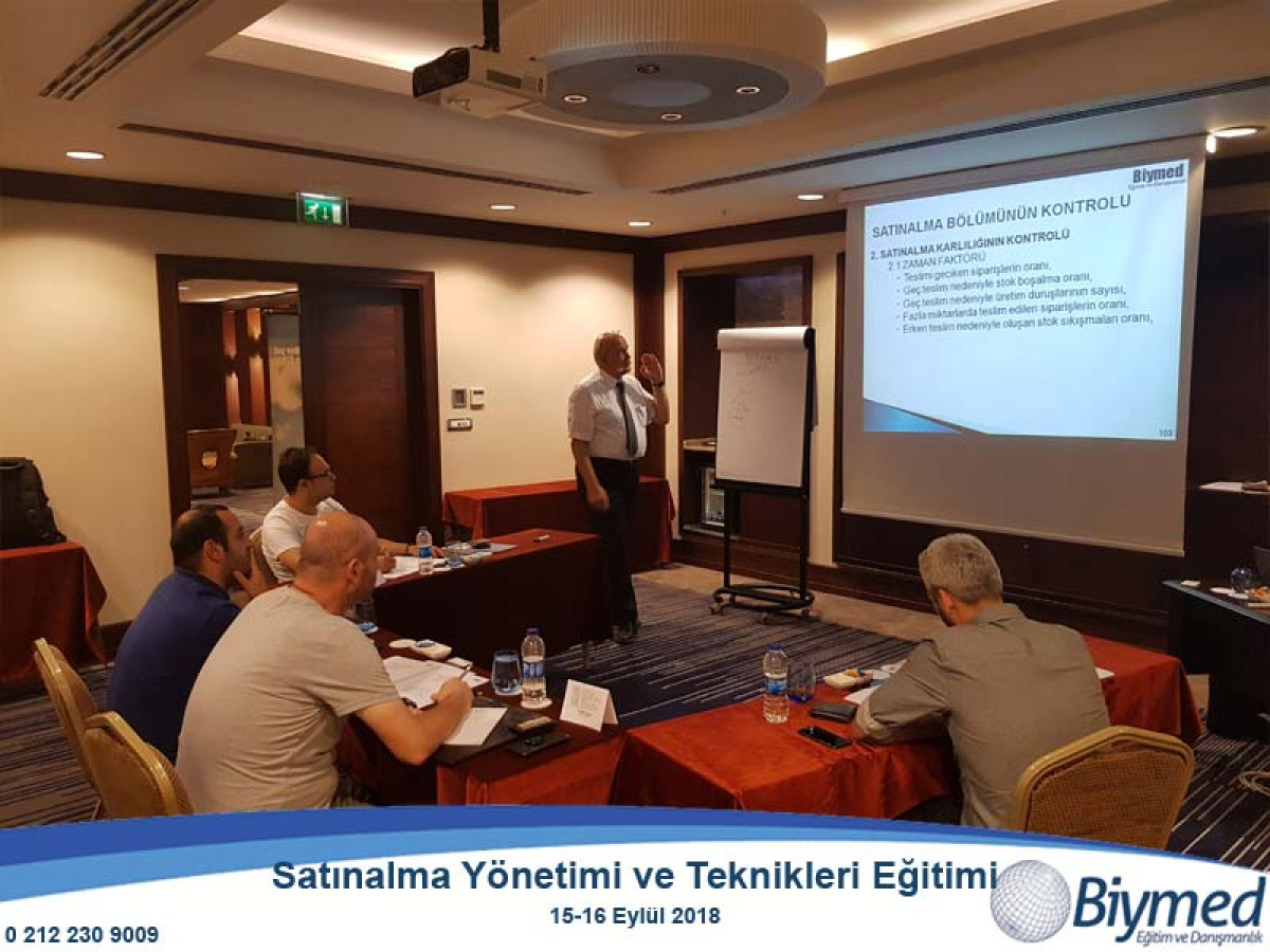 Satınalma Yönetimi Eğitim Fotoğrafları - Eylül 2018