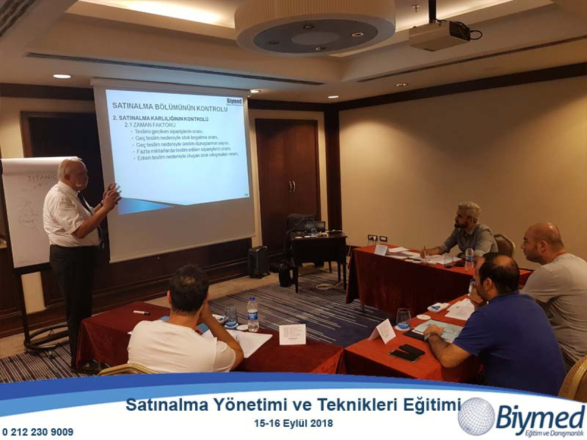 Satınalma Yönetimi Eğitim Fotoğrafları - Eylül 2018