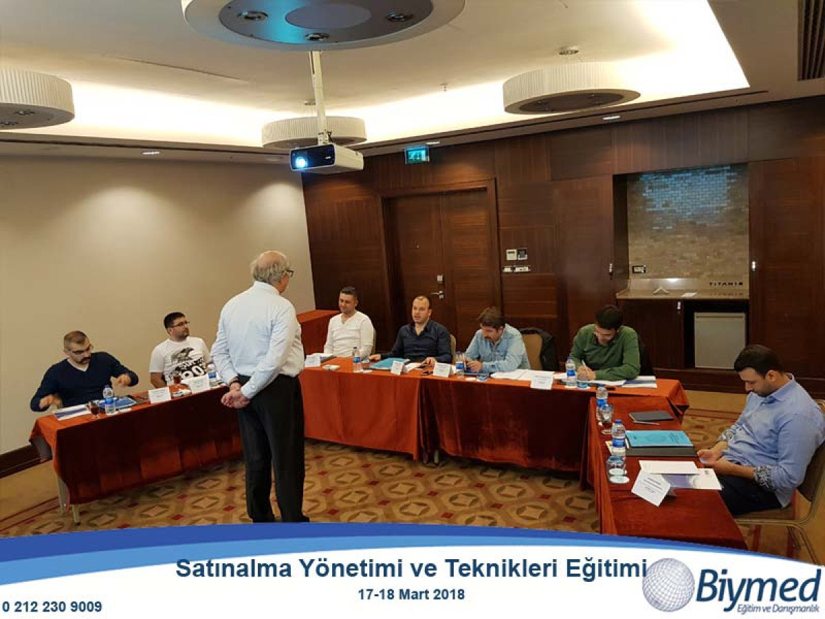 Satınalma Yönetimi Eğitim Fotoğrafları - Mart 2018