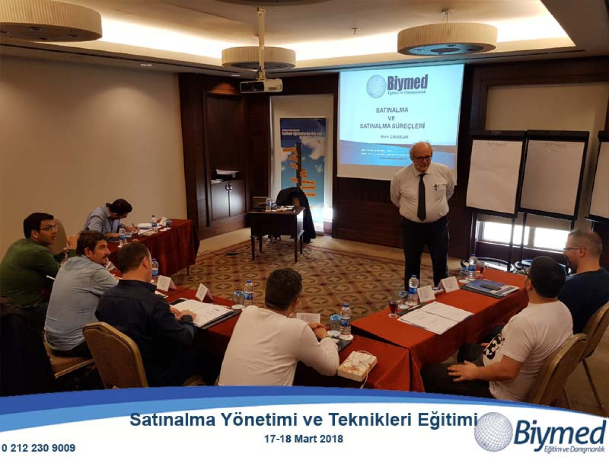 Satınalma Yönetimi Eğitim Fotoğrafları - Mart 2018