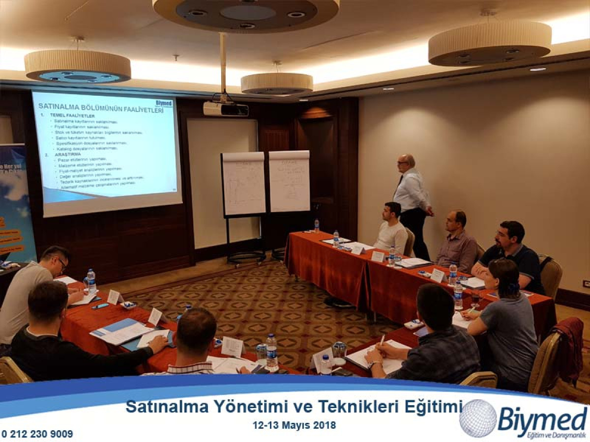 Satınalma Yönetimi Eğitim Fotoğrafları - Mayıs 2018