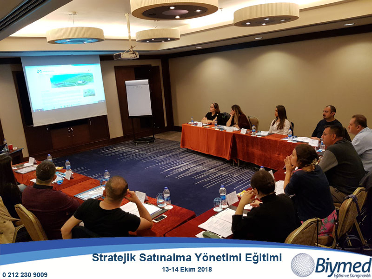 Stratejik Satınalma Yönetimi Eğitimi Fotoğrafları - Ekim 2018