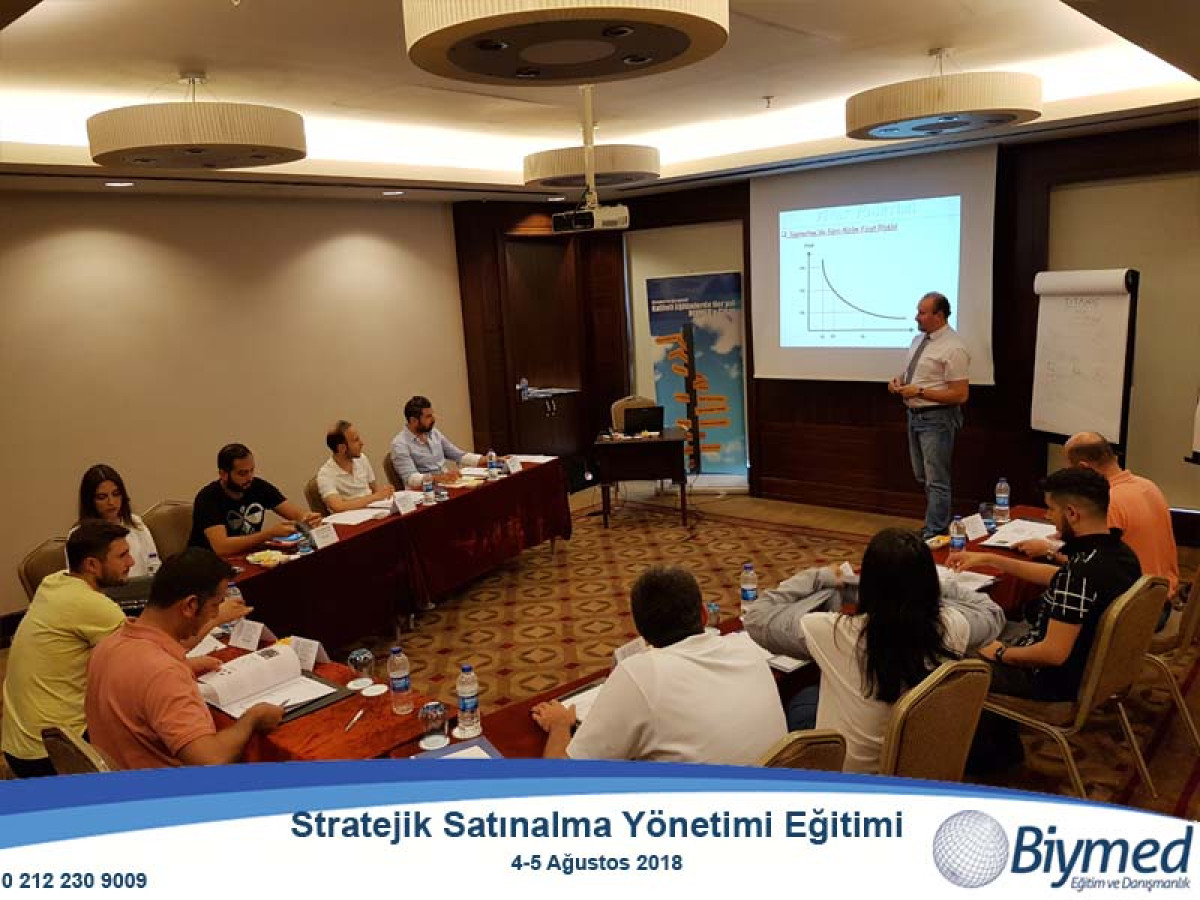 Stratejik Satınalma Yönetimi Eğitimi Fotoğrafları - Ağustos 2018