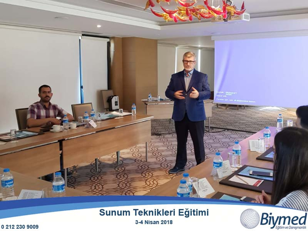 Etkili Sunum Teknikleri Eğitimi Fotoğrafları - Nisan 2018
