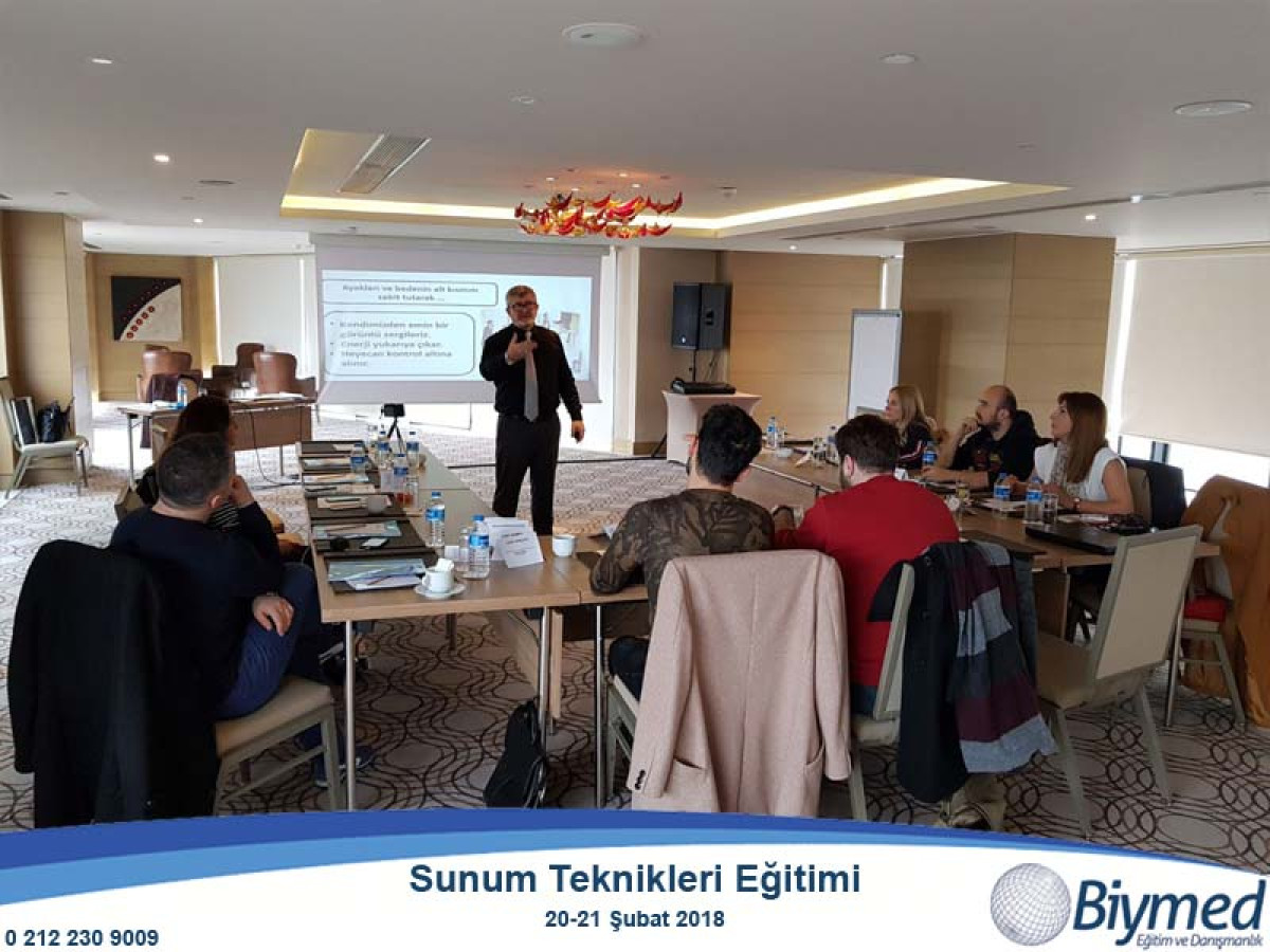 Etkili Sunum Teknikleri Eğitimi Fotoğrafları - Şubat 2018