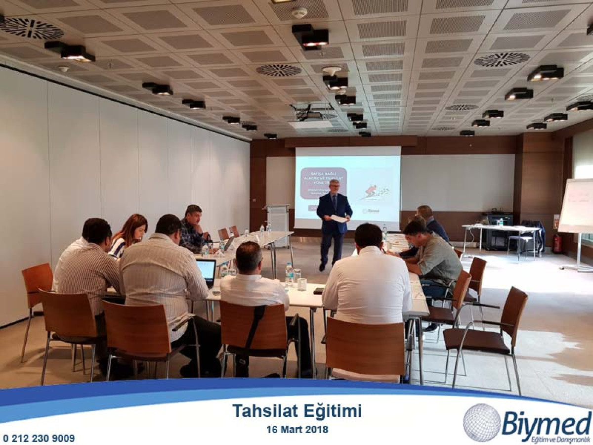 Tahsilat Eğitim Fotoğrafları - Mart 2018