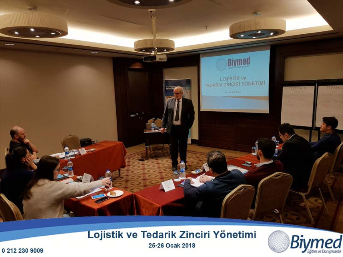 Lojistik ve Tedarik Zinciri Yönetimi Eğitimi Fotoğrafları - Ocak 2018