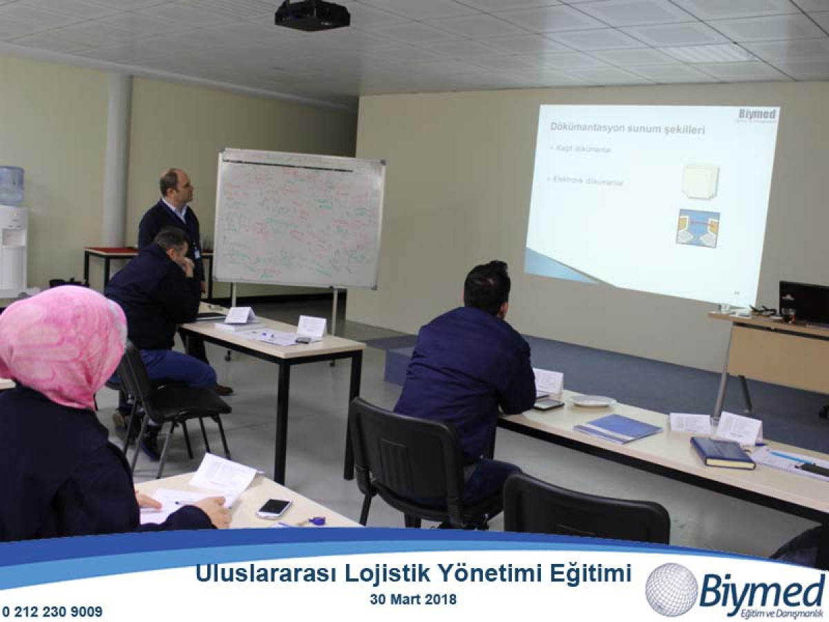 Uluslararası Lojistik Yönetimi Eğitimi Fotoğrafları - Mart 2018