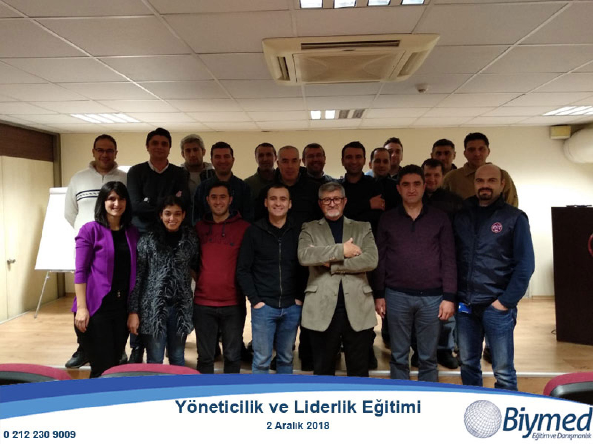 Yöneticilik ve Liderlik Eğitimi Fotoğrafları - Aralık 2018