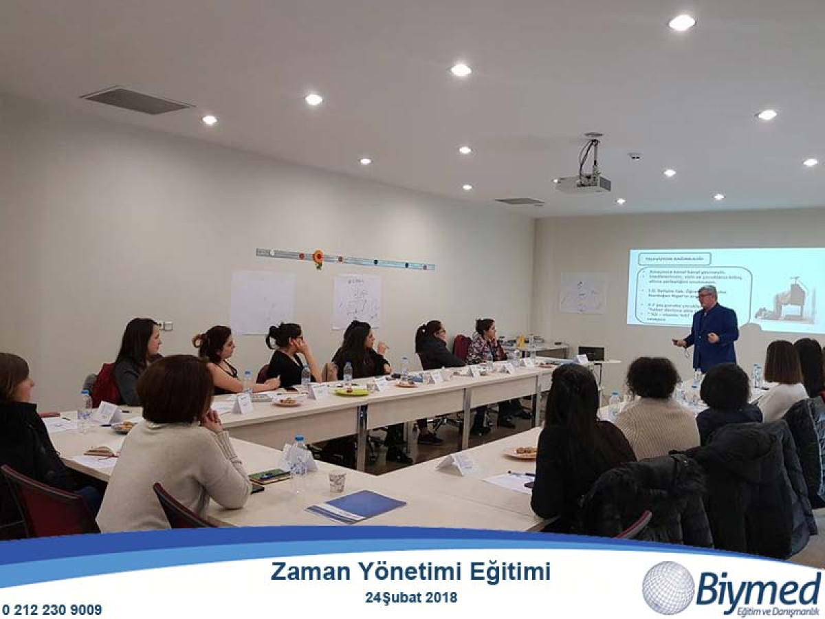 Zaman Yönetimi Eğitimi Fotoğrafları - Şubat 2018