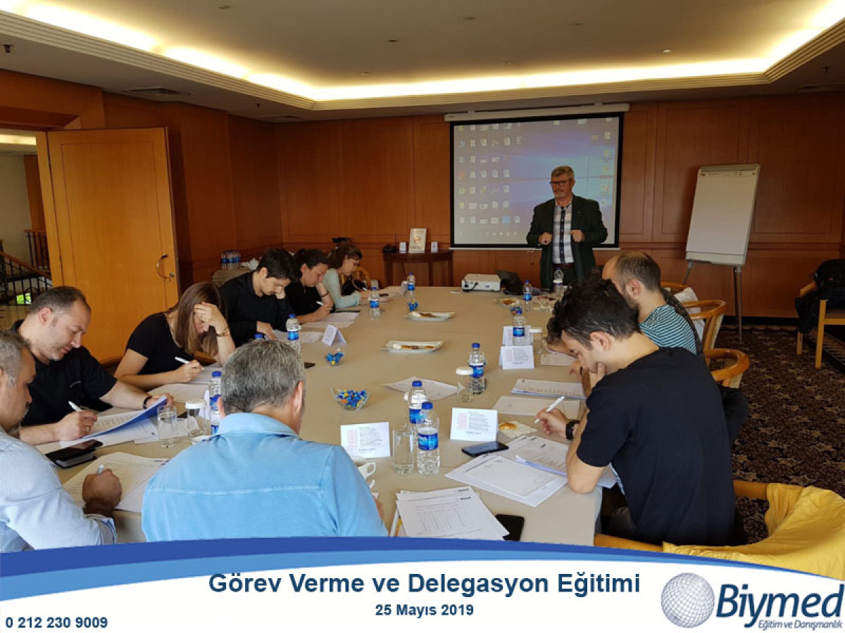 Görev Verme ve Delegasyon Eğitimi Fotoğrafları - Mayıs 2019
