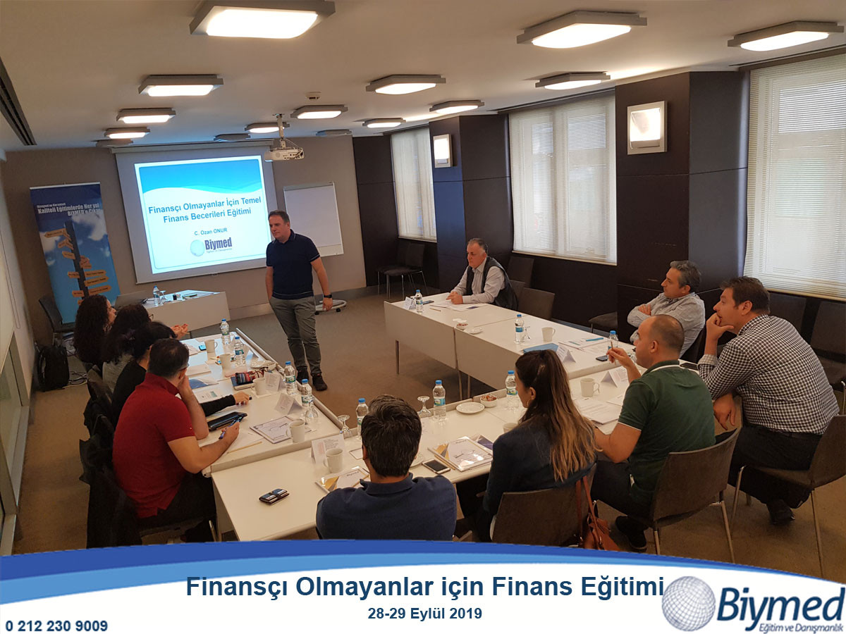 Finansçı Olmayanlar için Finans Yönetimi Eğitim Fotoğrafları - Eylül 2019