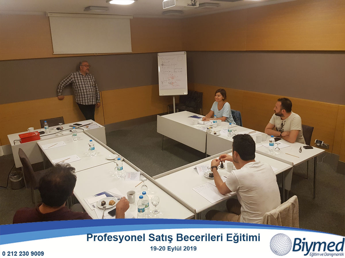 Satış ve Pazarlama Teknikleri Eğitimi Fotoğrafları - Eylül 2019