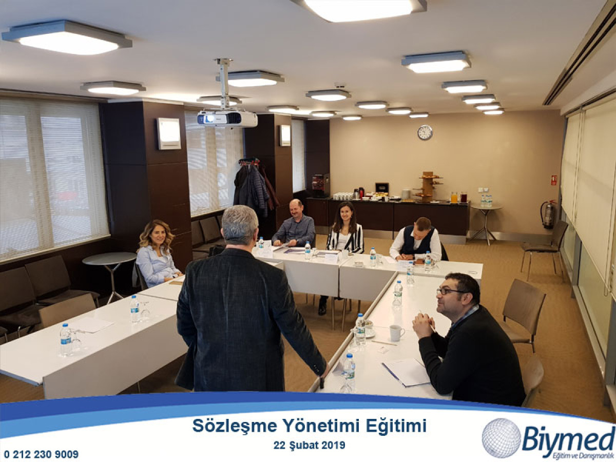 Sözleşme Yönetimi Eğitim Fotoğrafları - Şubat 2019