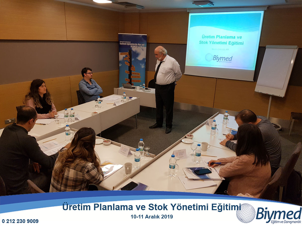 Üretim Planlama ve Stok Yönetimi Eğitim Fotoğrafları - Aralık 2019