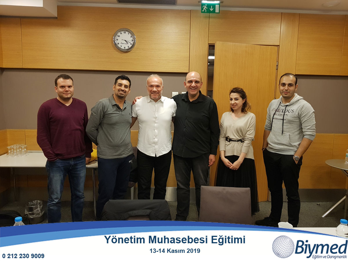 Yönetim Muhasebesi ve Raporlama Eğitimi Fotoğrafları - Kasım 2019