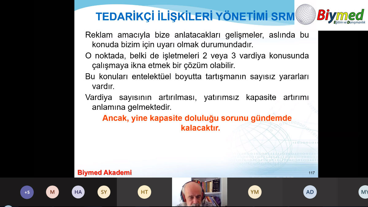 Online ileri Derece Satınalma Yönetimi Eğitimi Fotoğrafları - Ekim 2020