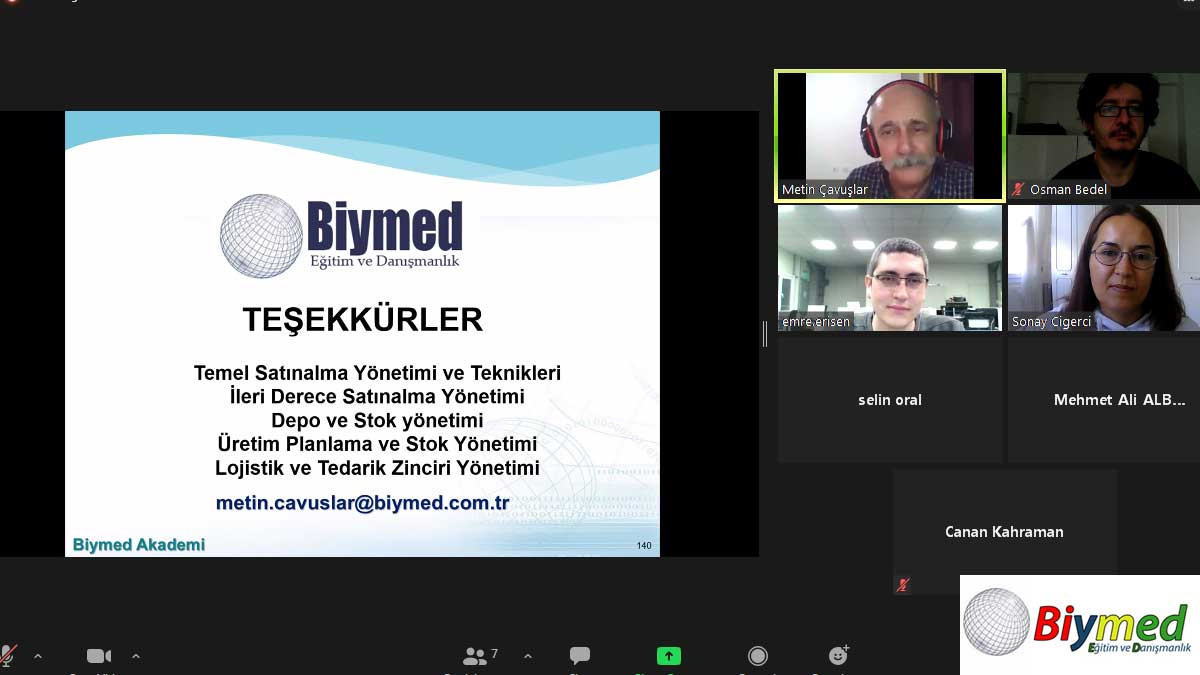 Satınalma Yönetimi Eğitim Fotoğrafları - Şubat 2021