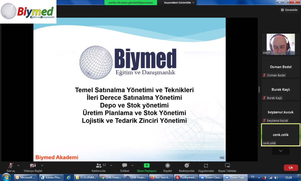 Depo ve Stok Yönetimi Eğitimi Fotoğrafları - Ağustos 2022