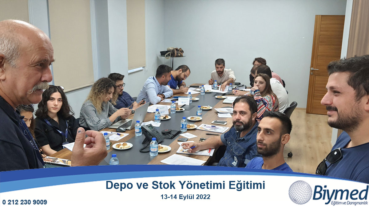 Depo ve Stok Yönetimi Eğitimi Fotoğrafları - Eylül 2022