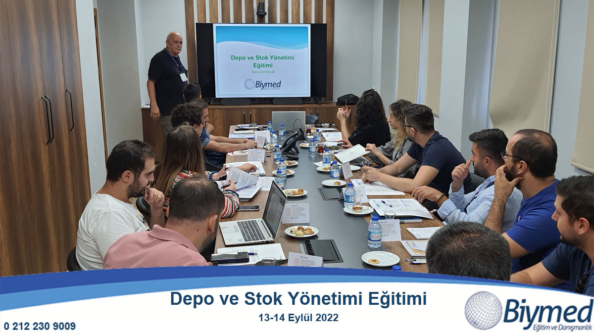 Depo ve Stok Yönetimi Eğitimi Fotoğrafları - Eylül 2022