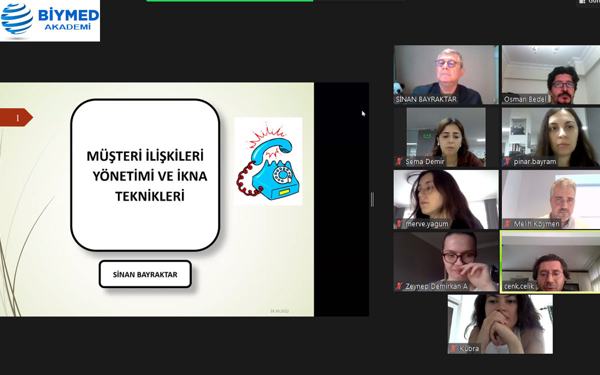 Müşteri İlişkileri Yönetimi Eğitimi Fotoğrafları - Ekim 2022