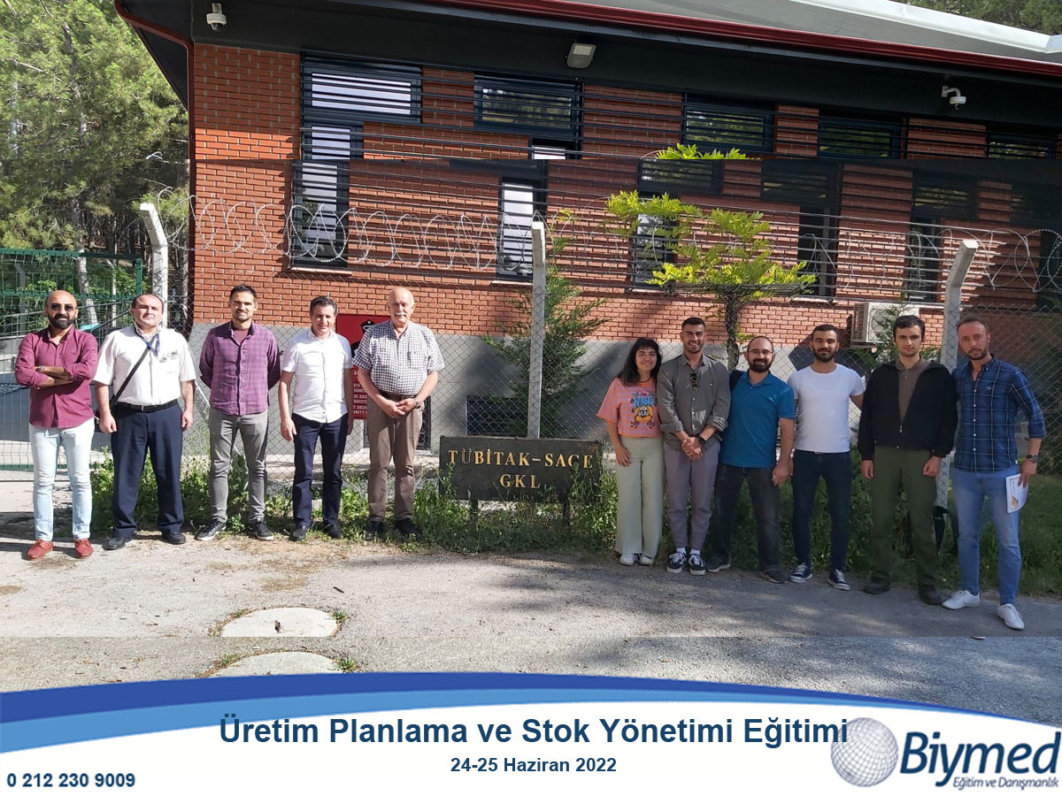 Üretim Planlama ve Stok Yönetimi Eğitim Fotoğrafları - Haziran 2022