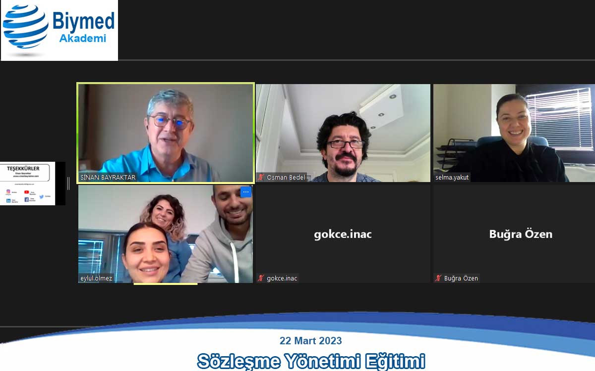 Sözleşme Yönetimi Eğitim Fotoğrafları - Kasım 2022