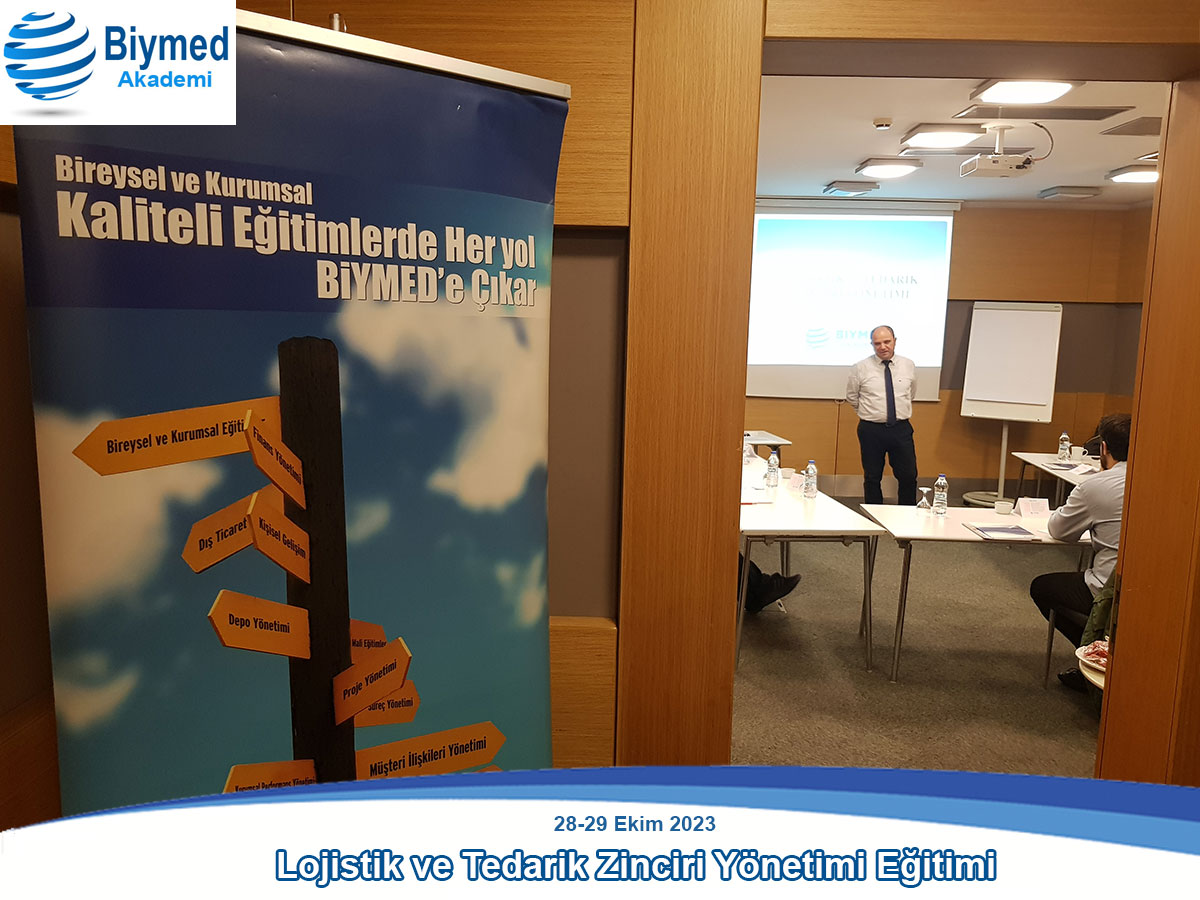 Lojistik ve Tedarik Zinciri Yönetimi Eğitimi Fotoğrafları - Ekim 2023