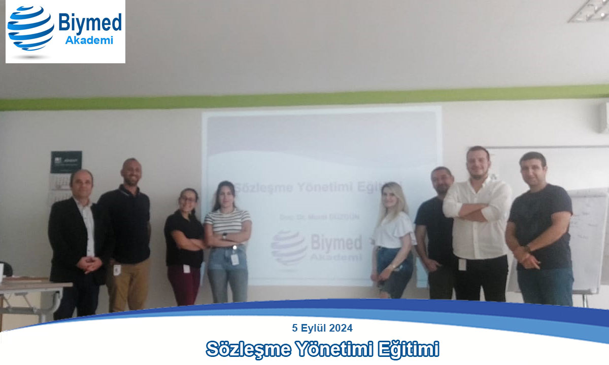 Sözleşme Yönetimi Eğitim Fotoğrafları - Eylül 2024