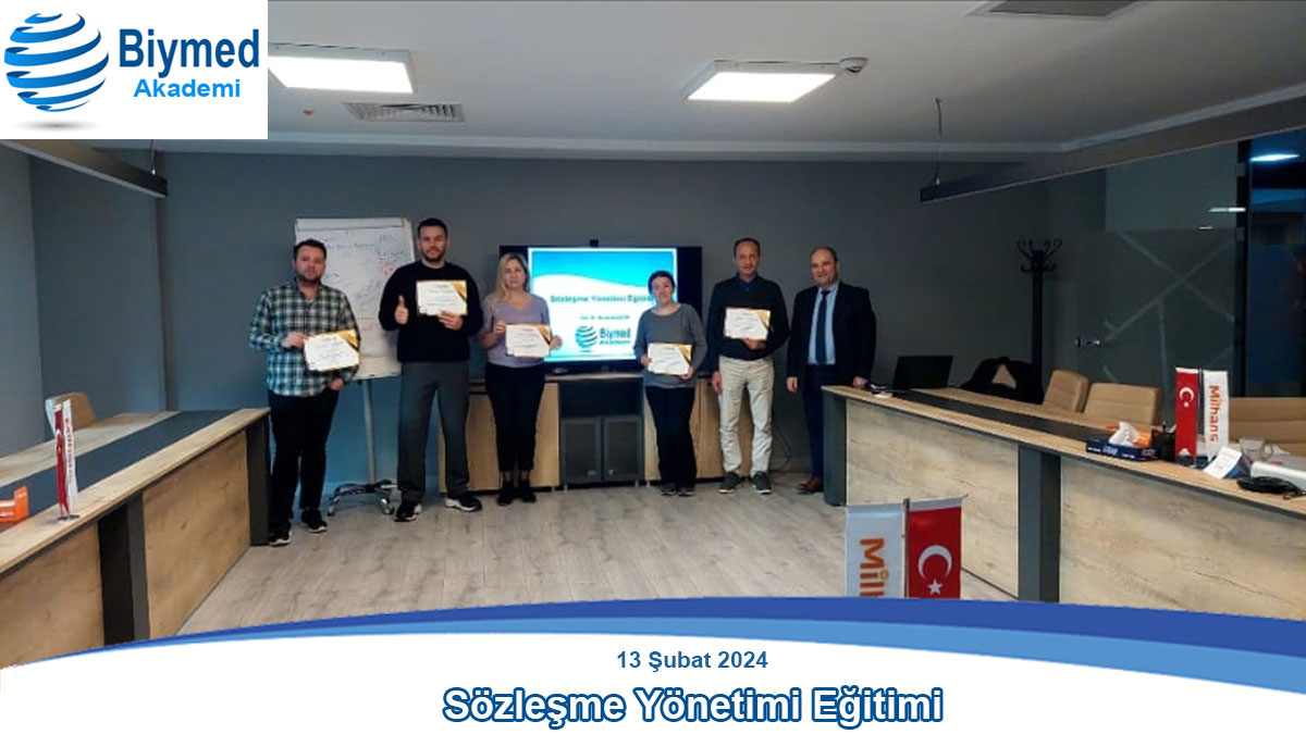Sözleşme Yönetimi Eğitim Fotoğrafları - Şubat 2024