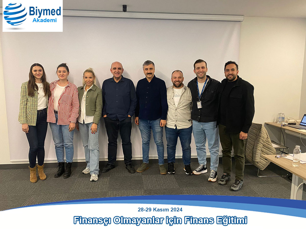 Finansçı Olmayanlar için Finans Yönetimi Eğitimi Fotoğrafları - Kasım 2024